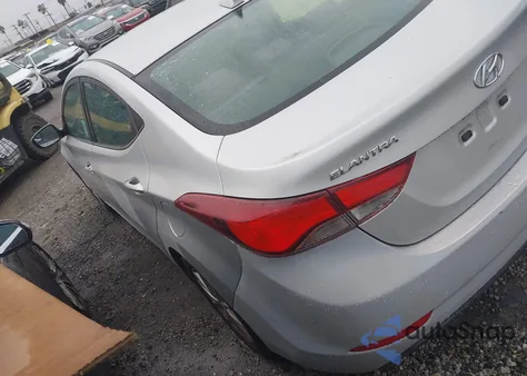 2015 Hyundai Elantra Se from USA, damaged, VIN KMHDH4AE7FU438068